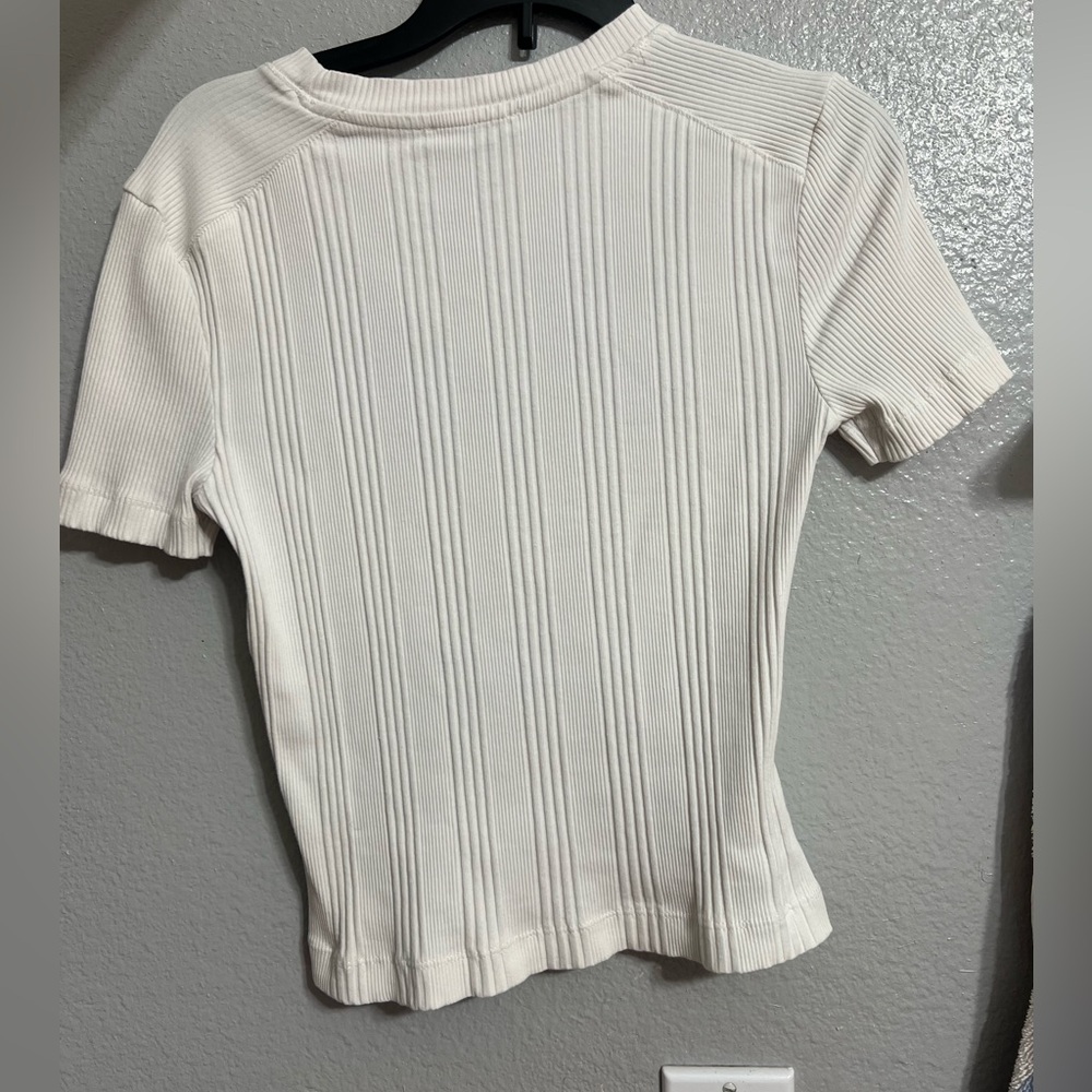 Zara white t shirt